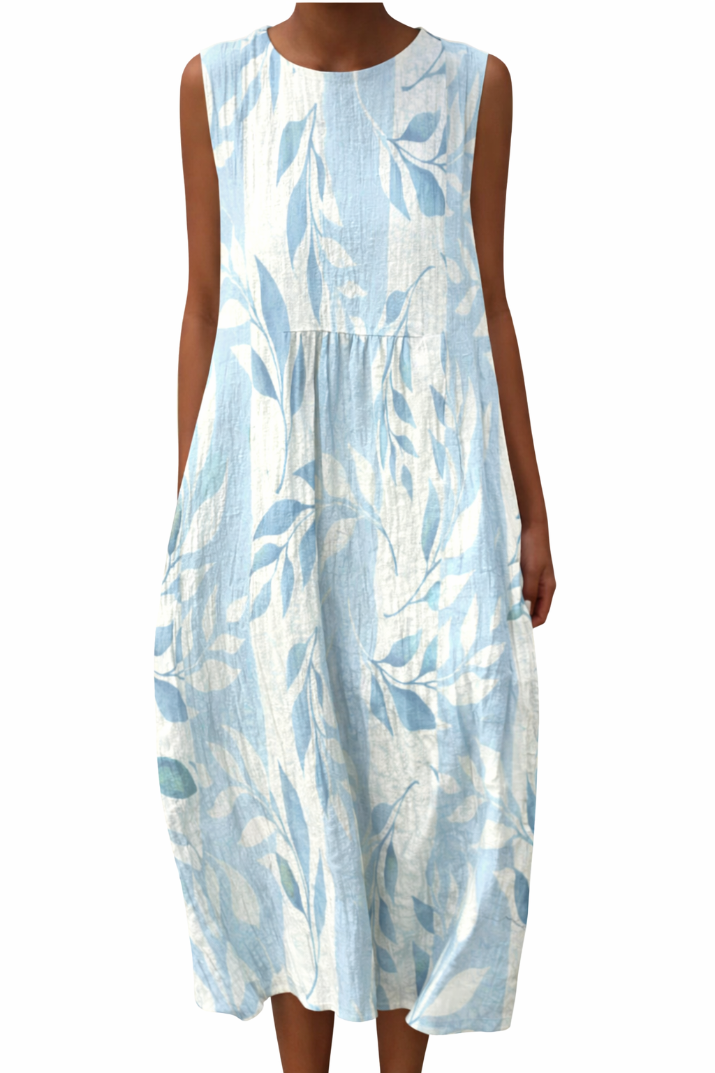 Joy | Leafy Midi Dress