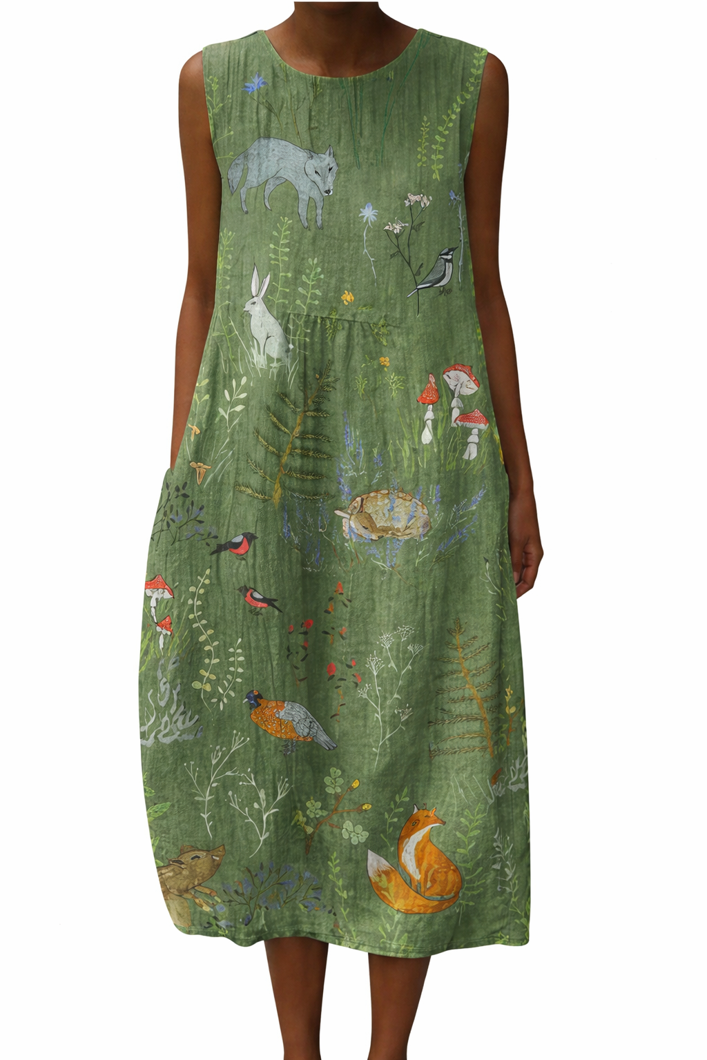 Hope | Woodland Midi Dress